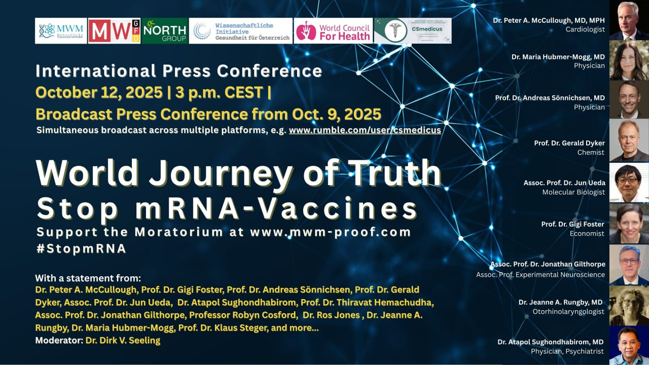 Pressekonferenz Ankündigung mRNA Weltpremiere Premiere